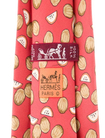 Hermès Silk pattern tie