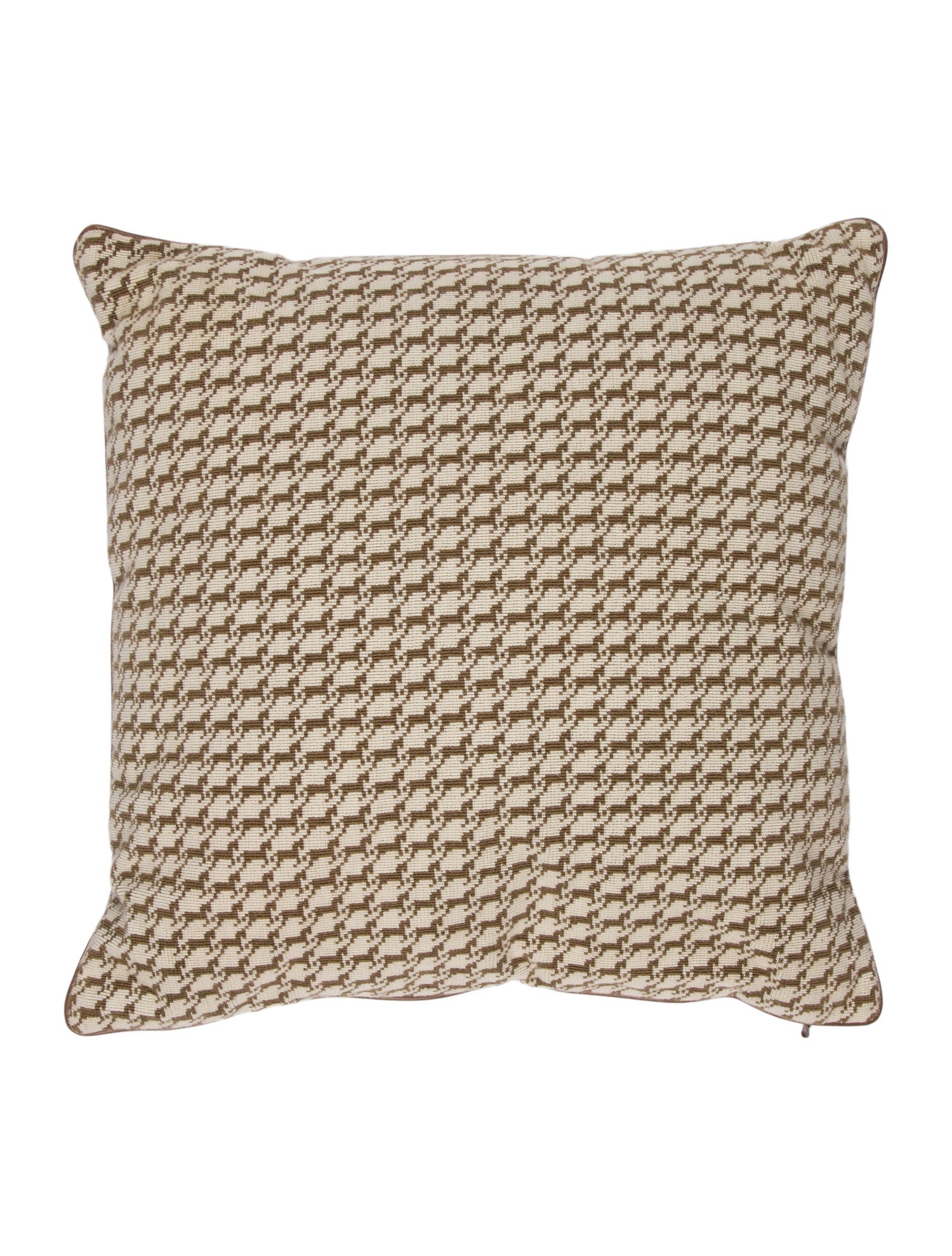 Hermès Cheval Pixel Throw Pillow