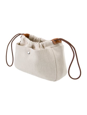 Hermès Toile Chevron Fourbi 20 Bag Insert
