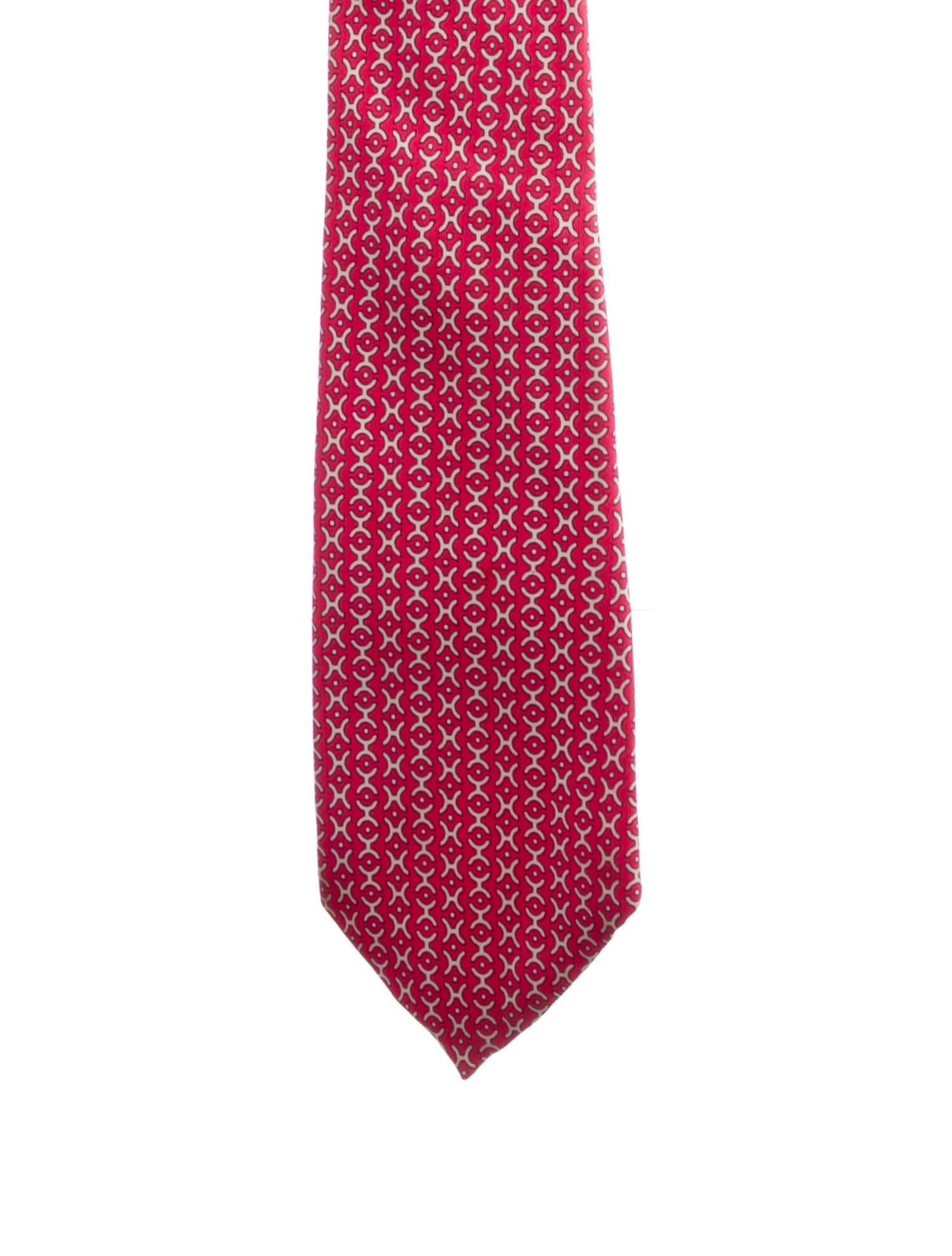 Hermès Silk pattern tie