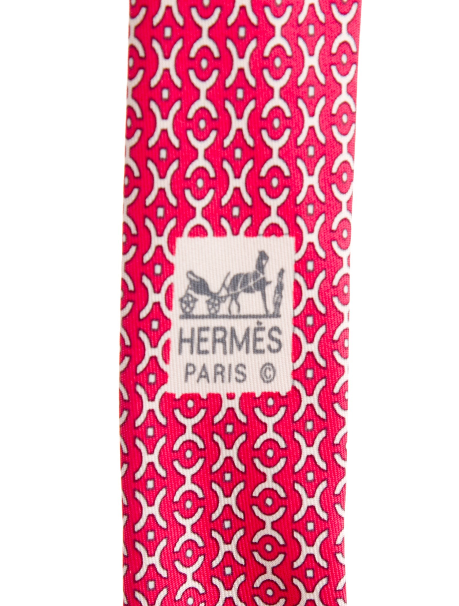 Hermès Silk pattern tie