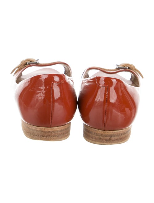 Hermès Patent Leather Flats