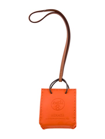 Hermès Keychains Milo Shopping Bag Charm