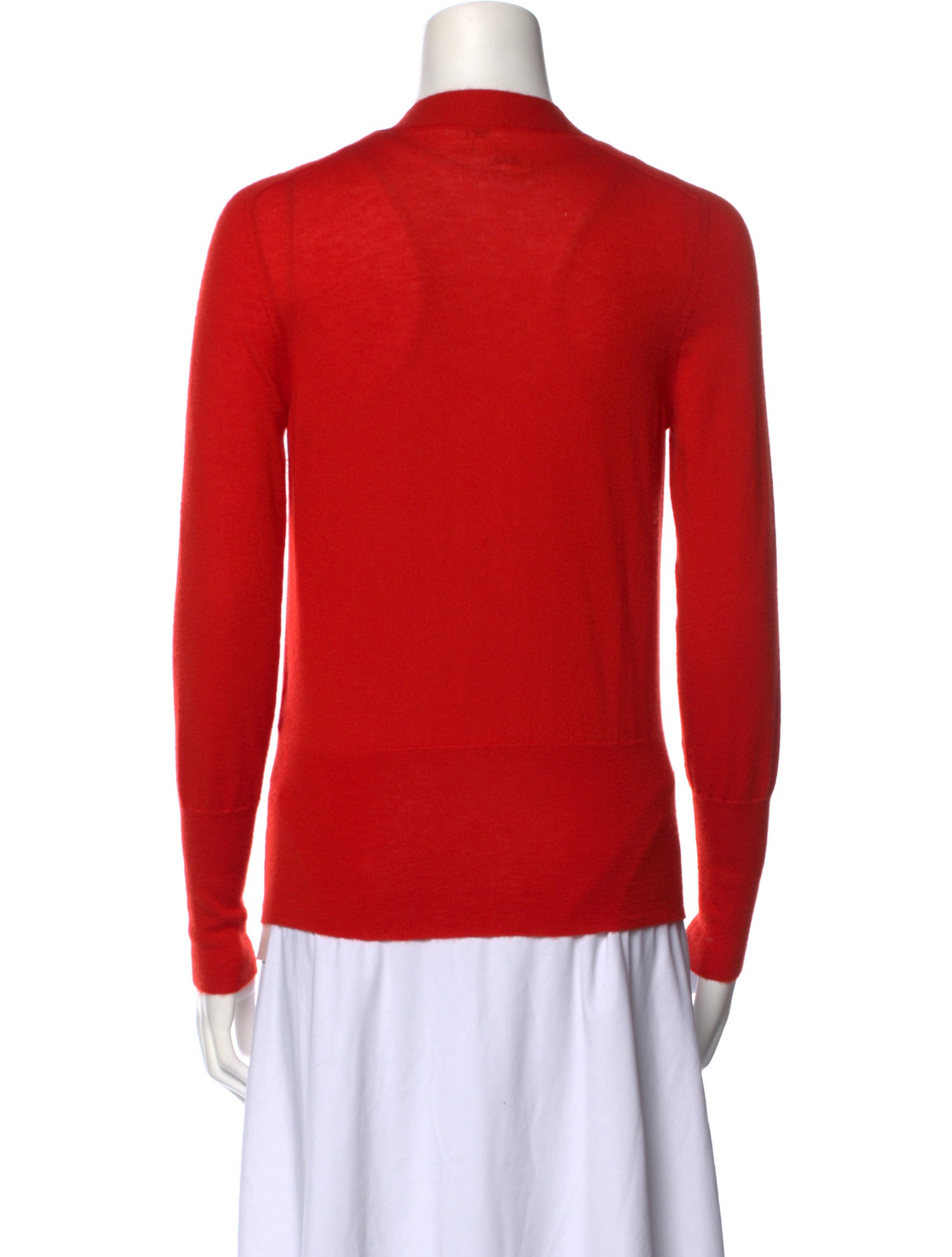 Hermès Cashmere Plunge Neckline Sweater