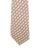 Hermès Pattern Print Silk Tie