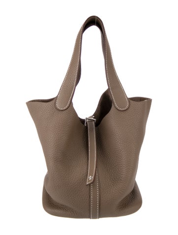 Hermès Bucket Bags Clemence Picotin Lock 22