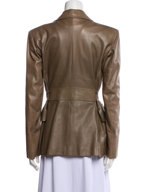 Hermès Leather Blazer