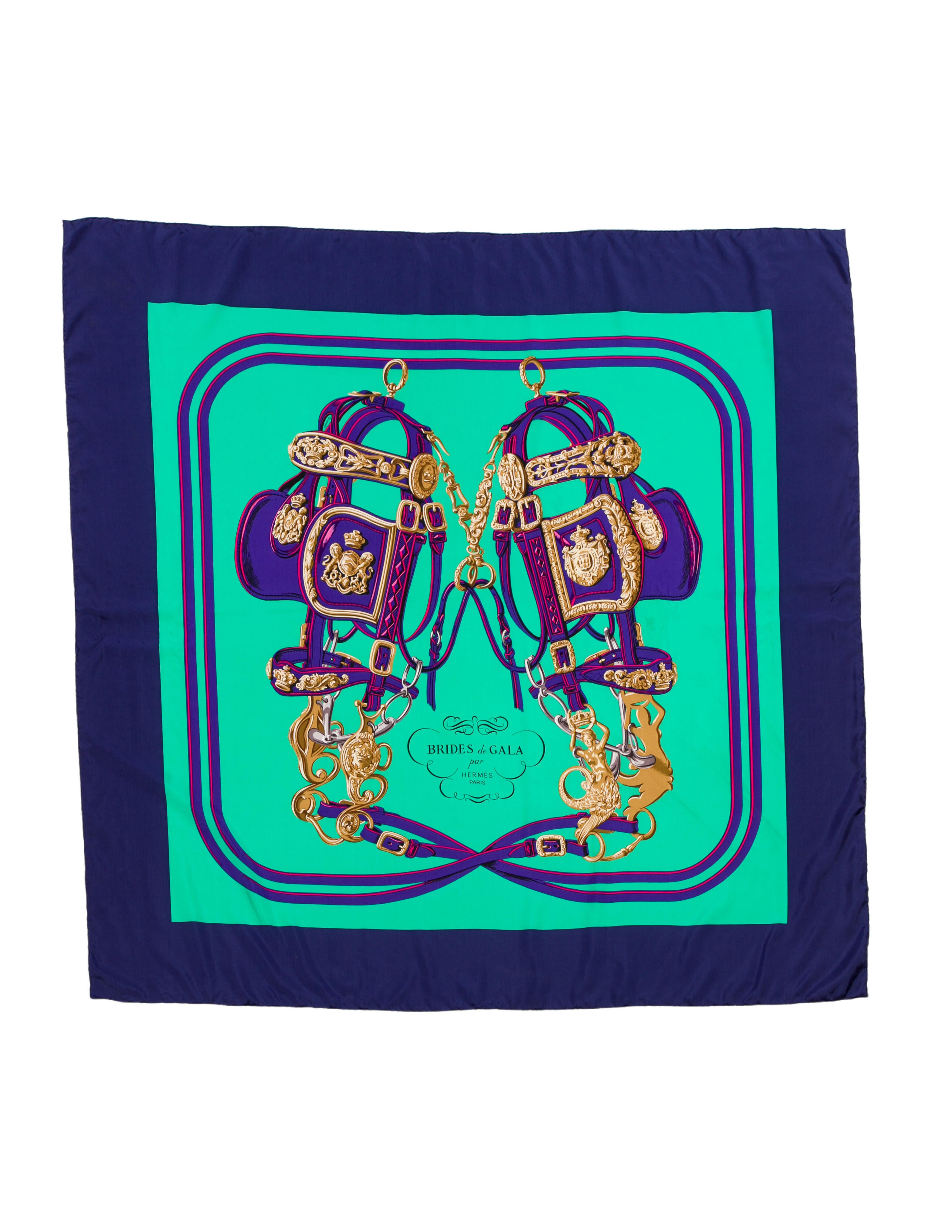 Hermès Brides de Gala Silk Shawl