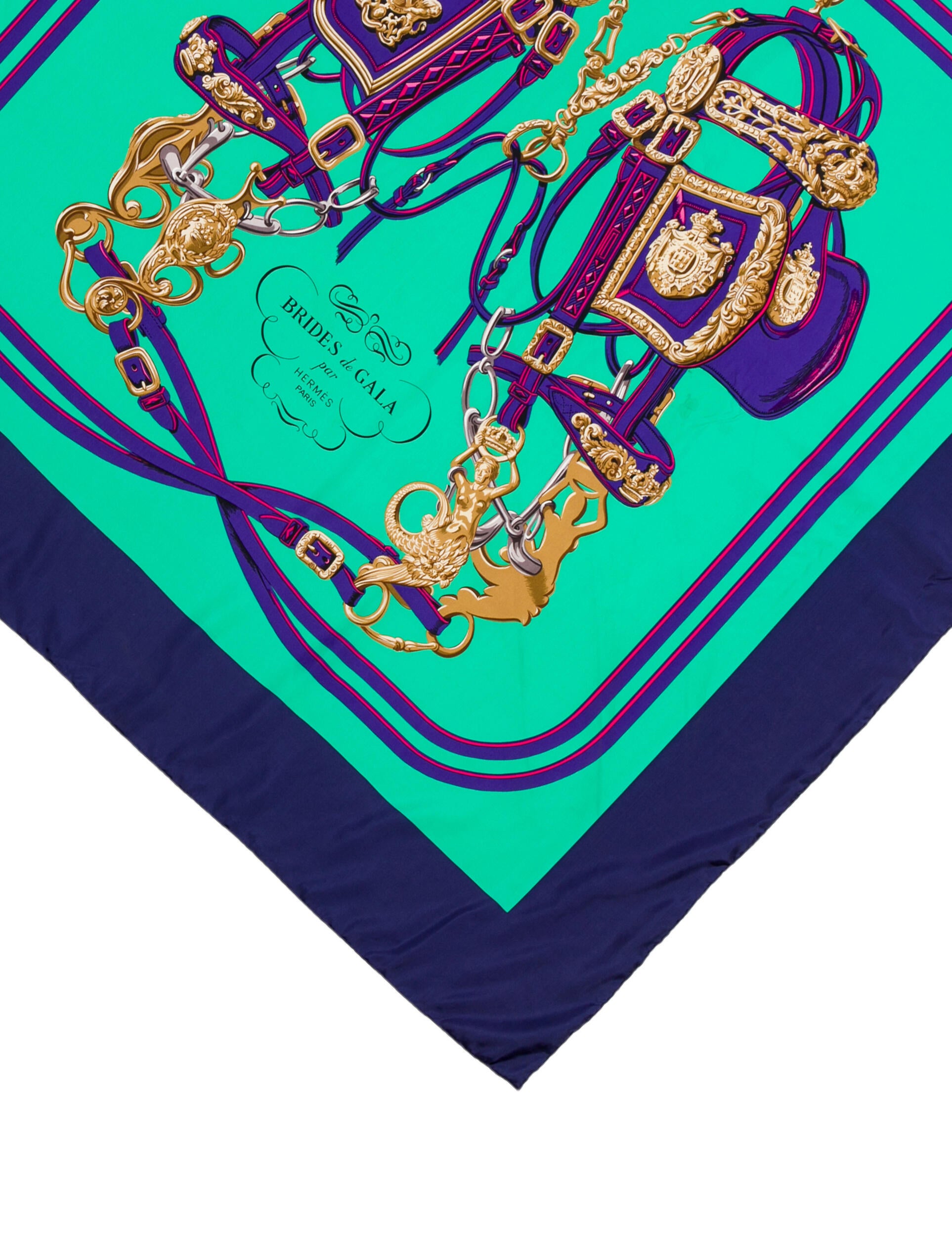 Hermès Brides de Gala Silk Shawl