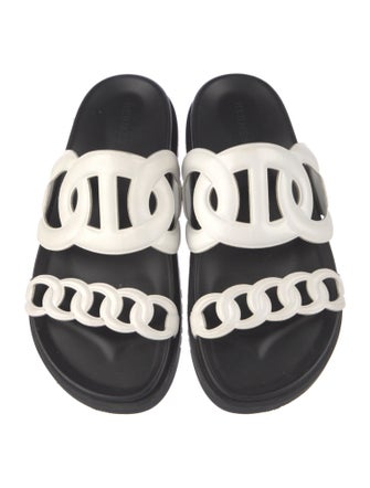 Hermès Extra Chaîne d'Ancre Insignia Slides