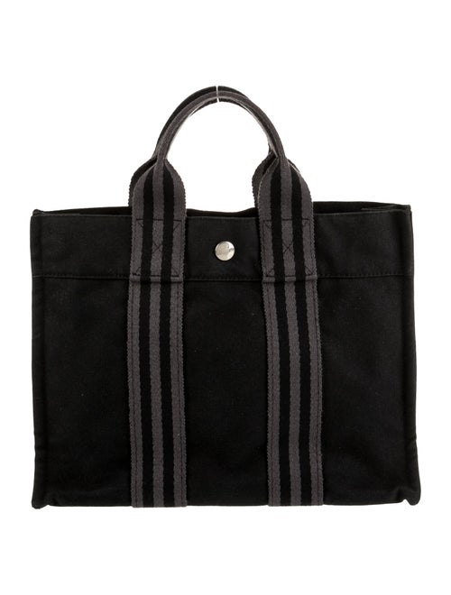 Hermès Toile Fourre-Tout PM