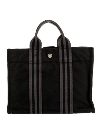 Hermès Toile Fourre-Tout PM