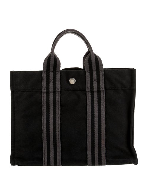 Hermès Toile Fourre-Tout PM