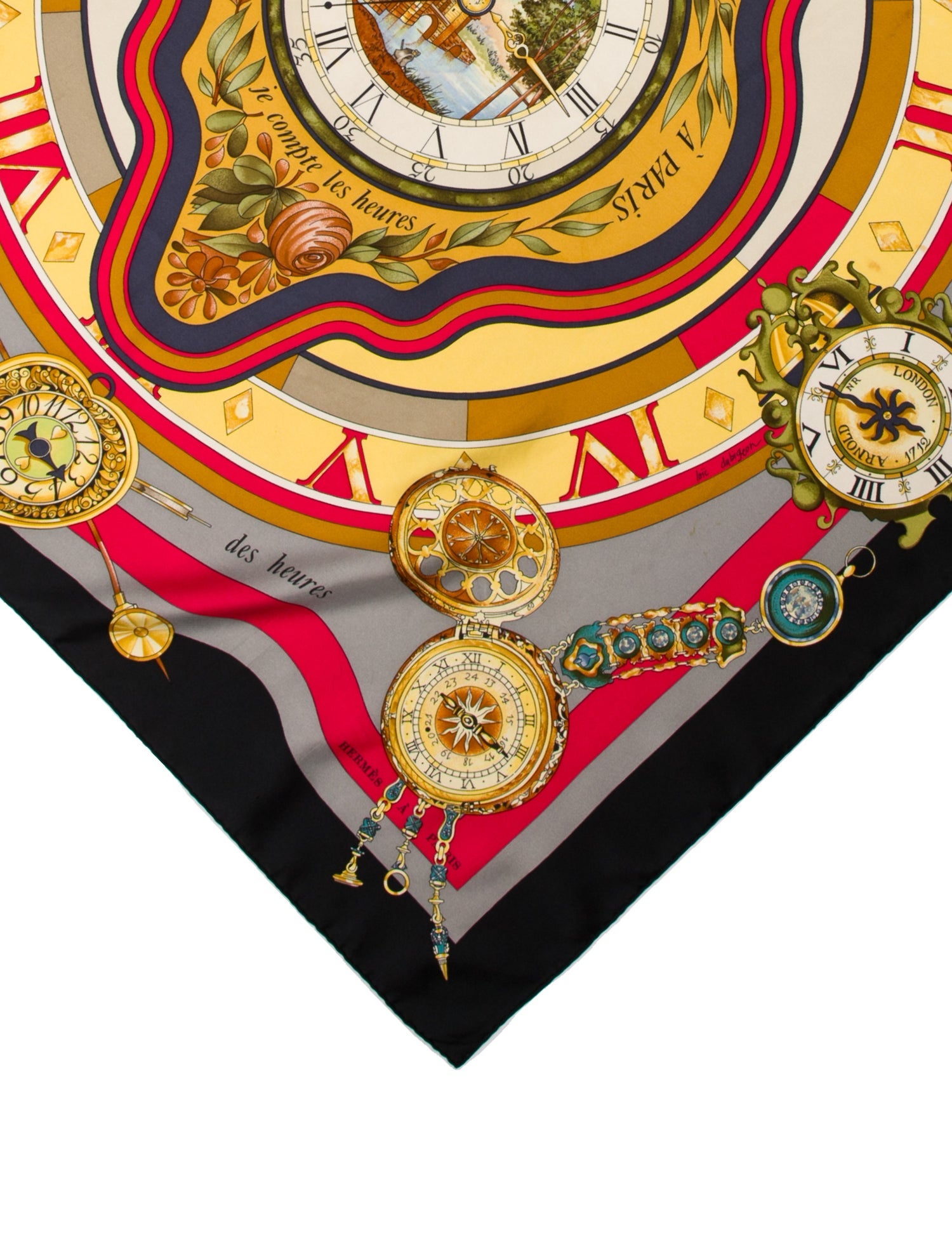 Hermès Parmi Les Fleurs Silk Scarf