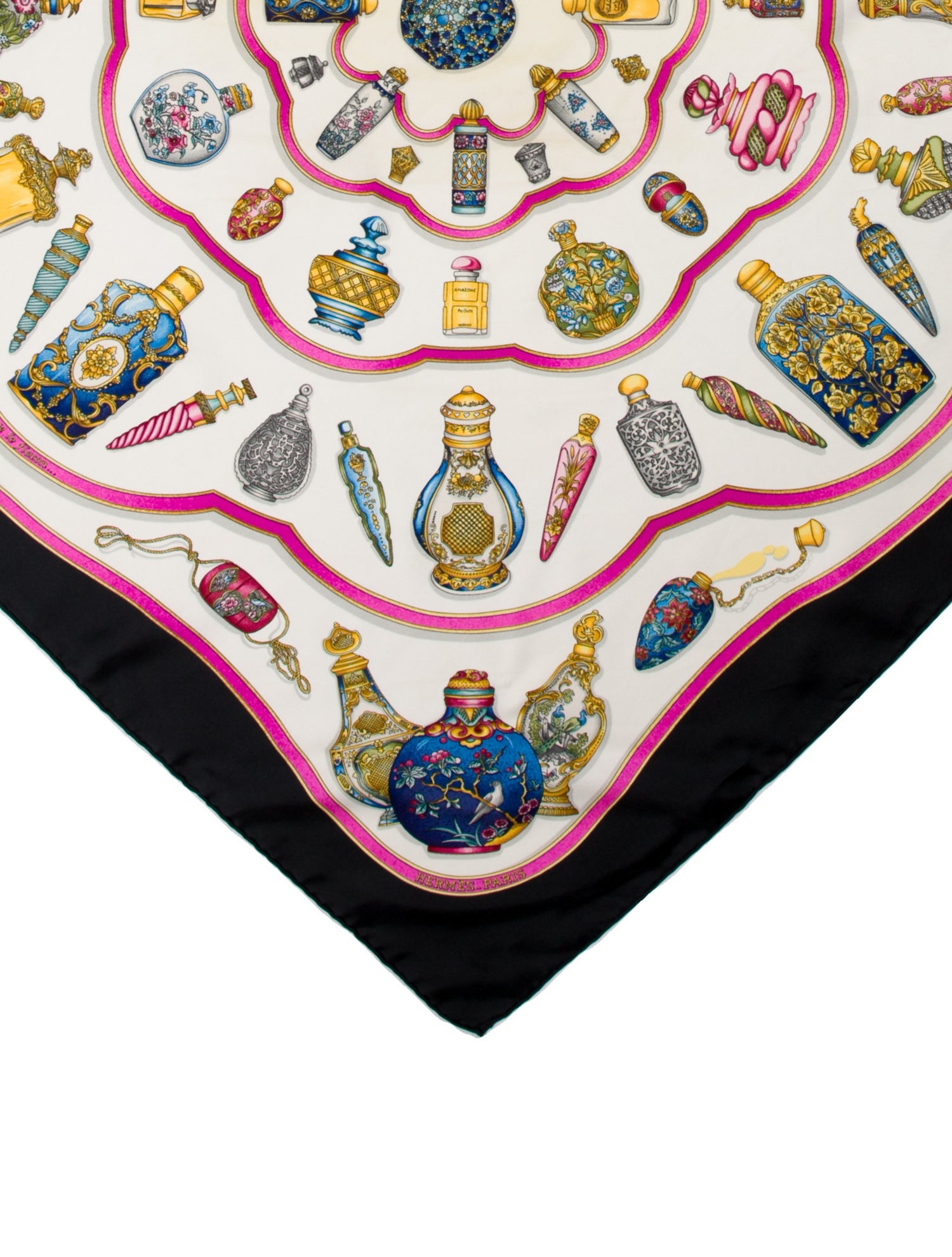 Hermès Qu'importe Le Flacon Silk Scarf