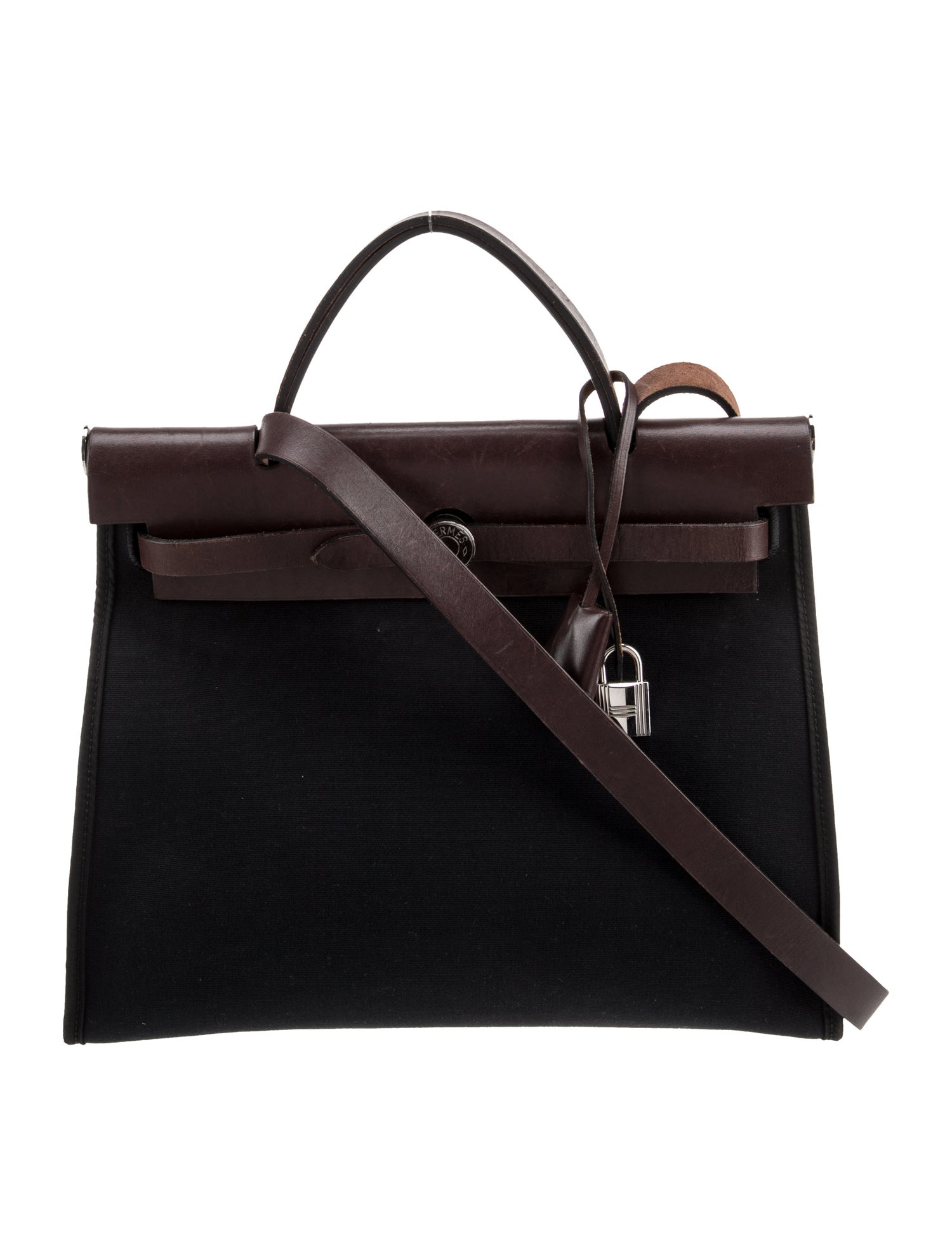 Hermès Toile Officier Herbag Zip 31