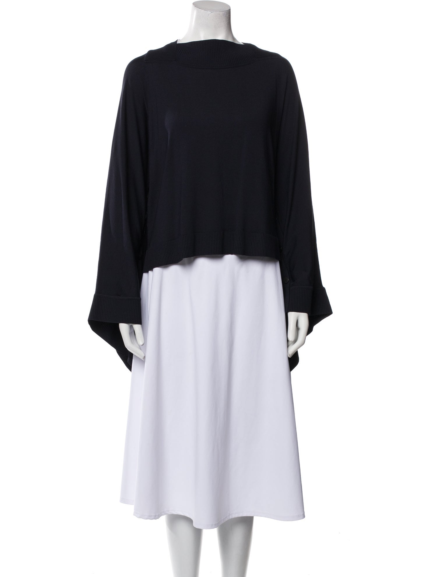 Hermès Bateau Neckline Long Sleeve Blouse