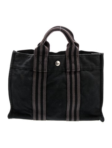 Hermès Totes Toile Fourre-Tout PM