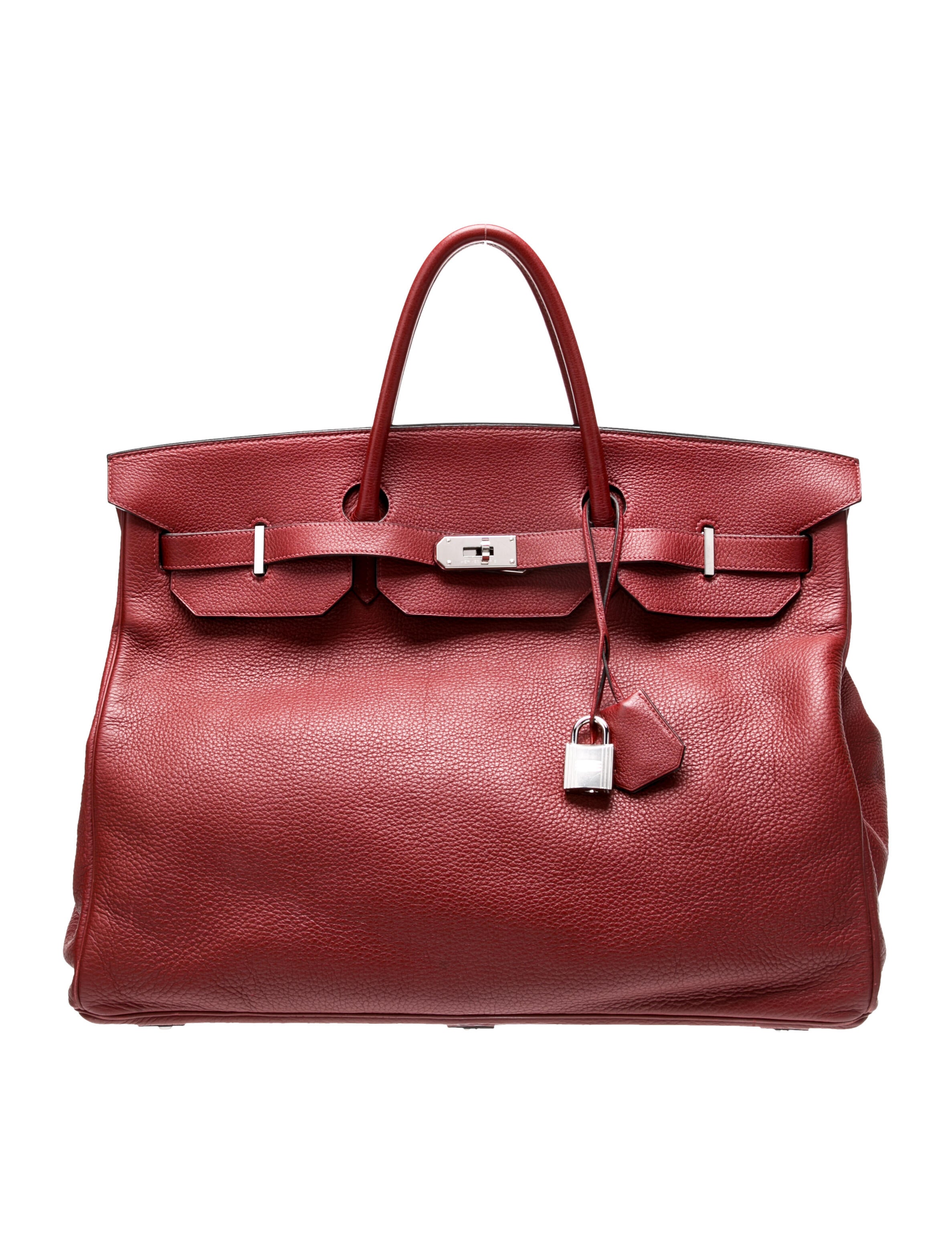 Hermès Clemence Travel Birkin 50