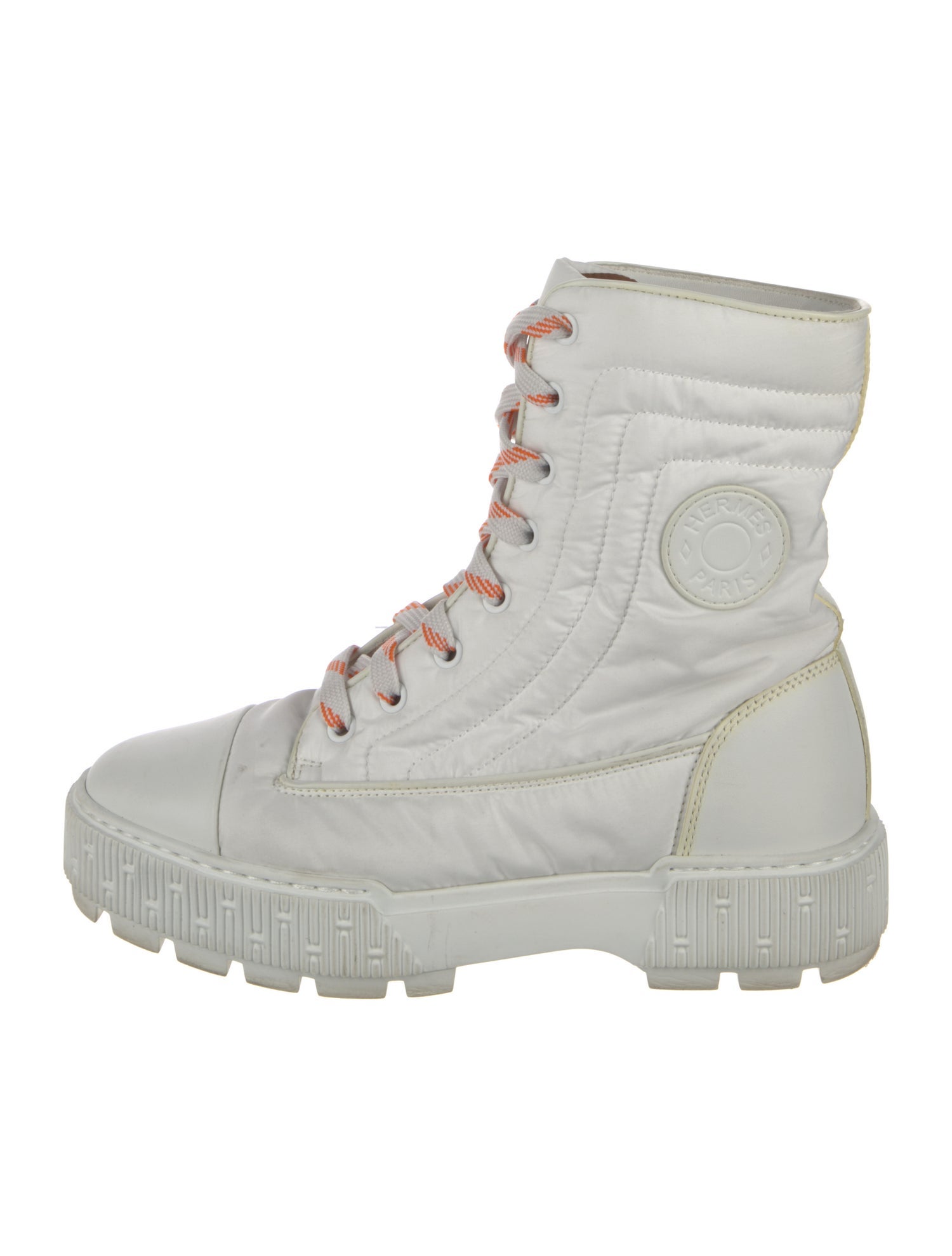 Hermès 2023 Parachute Combat Boots
