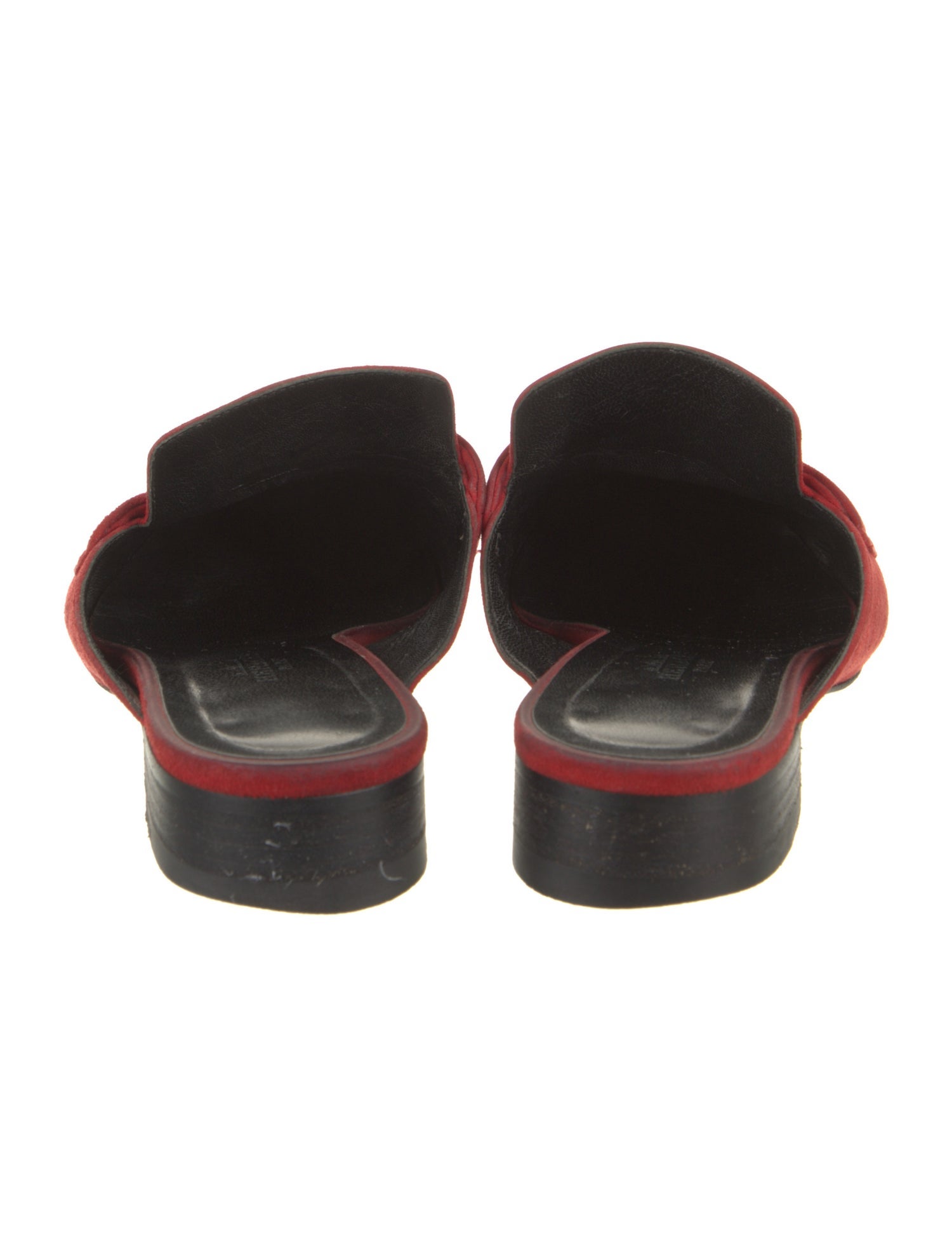 Hermès Time Suede Mules