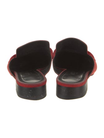 Hermès Time Suede Mules