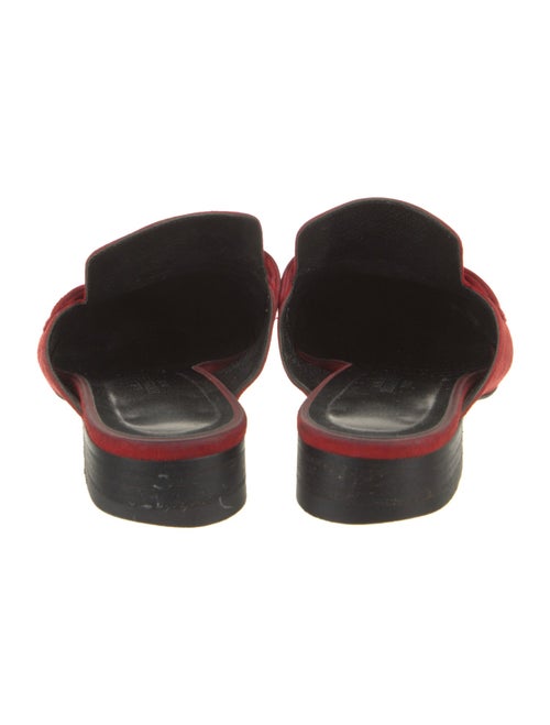 Hermès Time Suede Mules