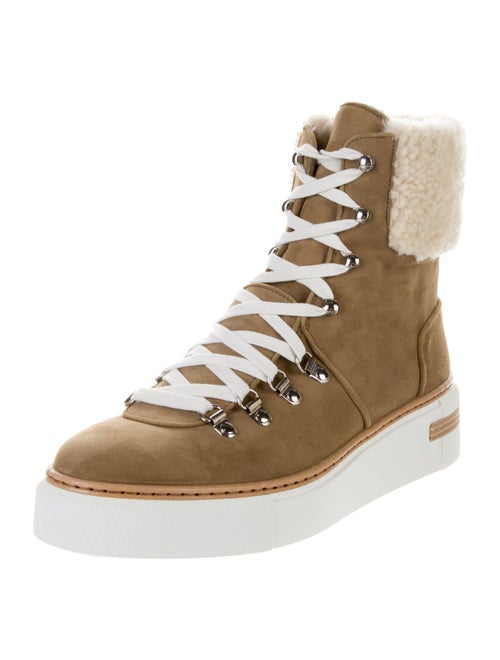 Hermès 2022 Flocon Lace-Up Boots