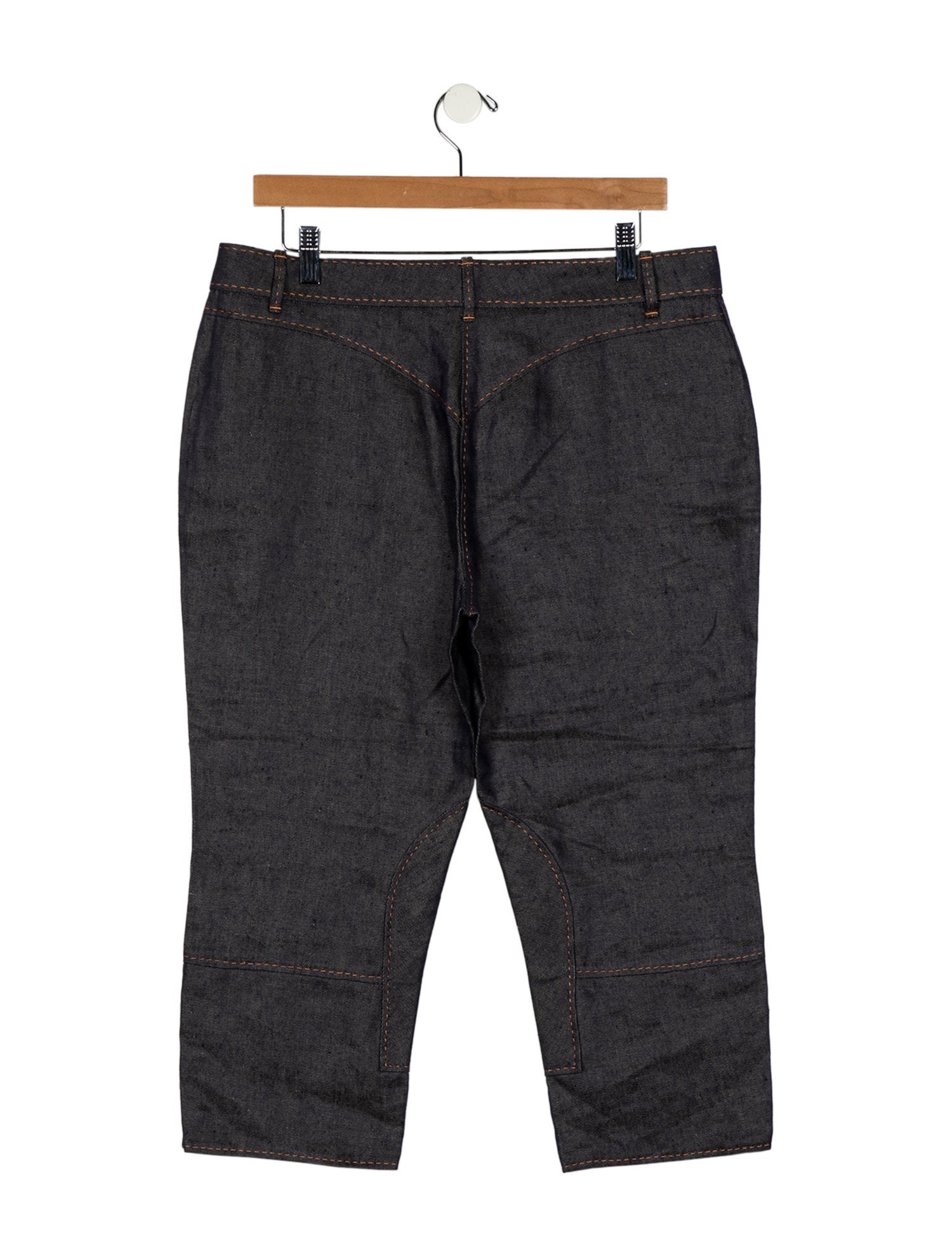 Hermès Mid-Rise Straight Leg Jeans