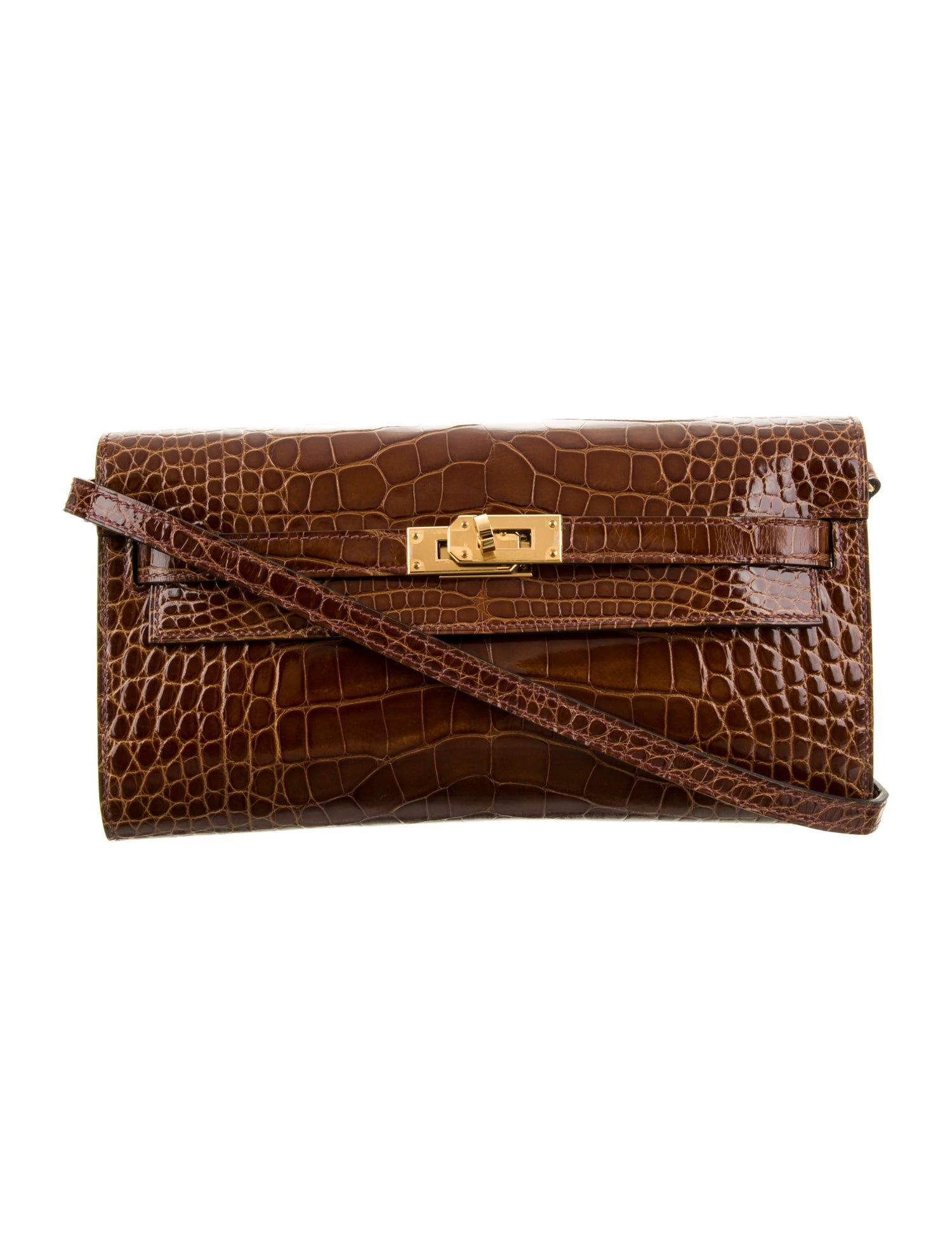 Hermès Togo Steve Light Junior Messenger Bag - Black