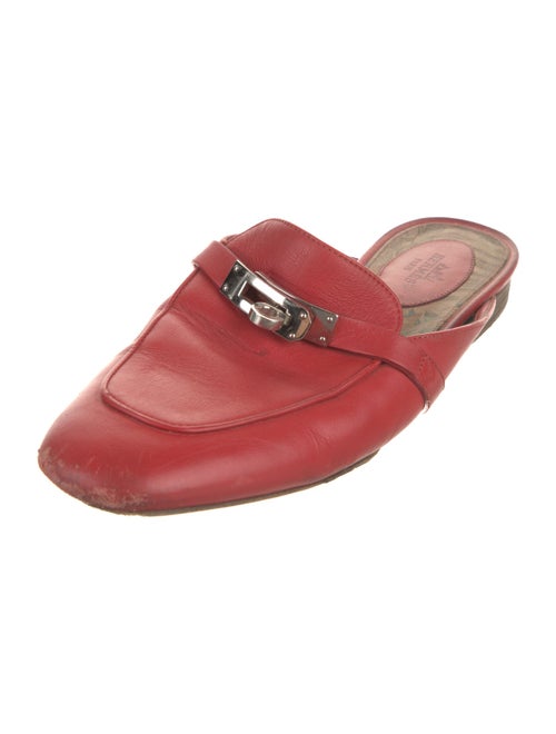 Hermès Oz Leather Mules