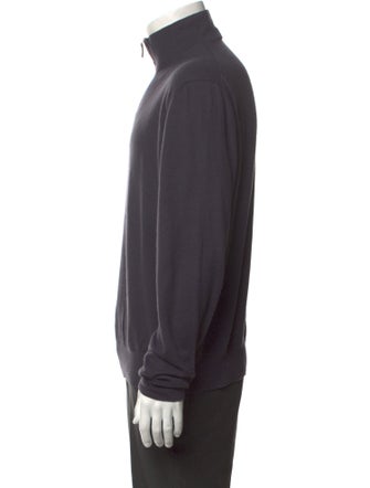 Hermès Cashmere Mock Neck Pullover