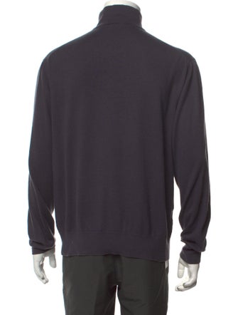 Hermès Cashmere Mock Neck Pullover