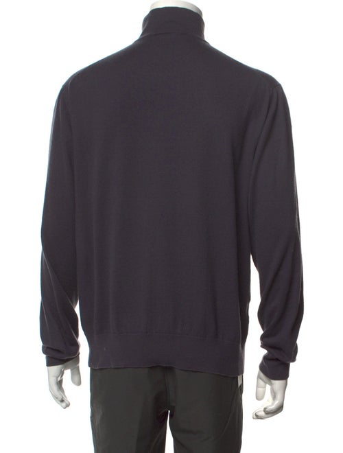 Hermès Cashmere Mock Neck Pullover