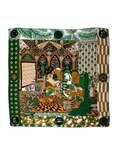 Hermès La Danse des Amazones Cashmere Shawl