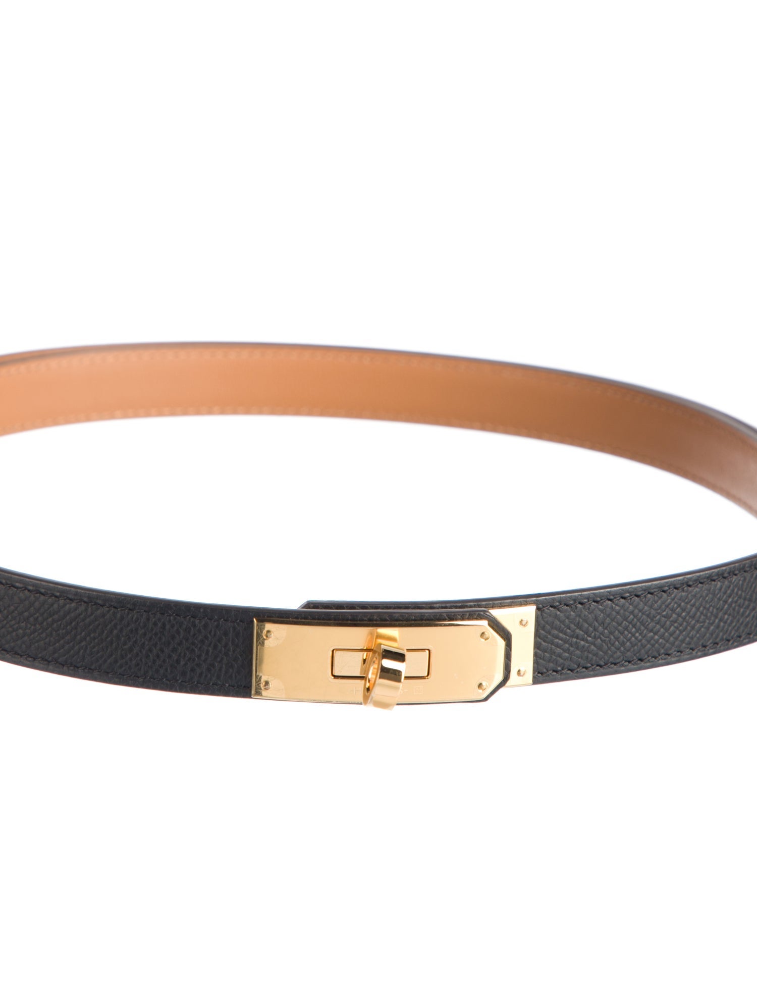 ANN DEMEULEMEESTER Belt Vintage Belt Leather Studded Belt