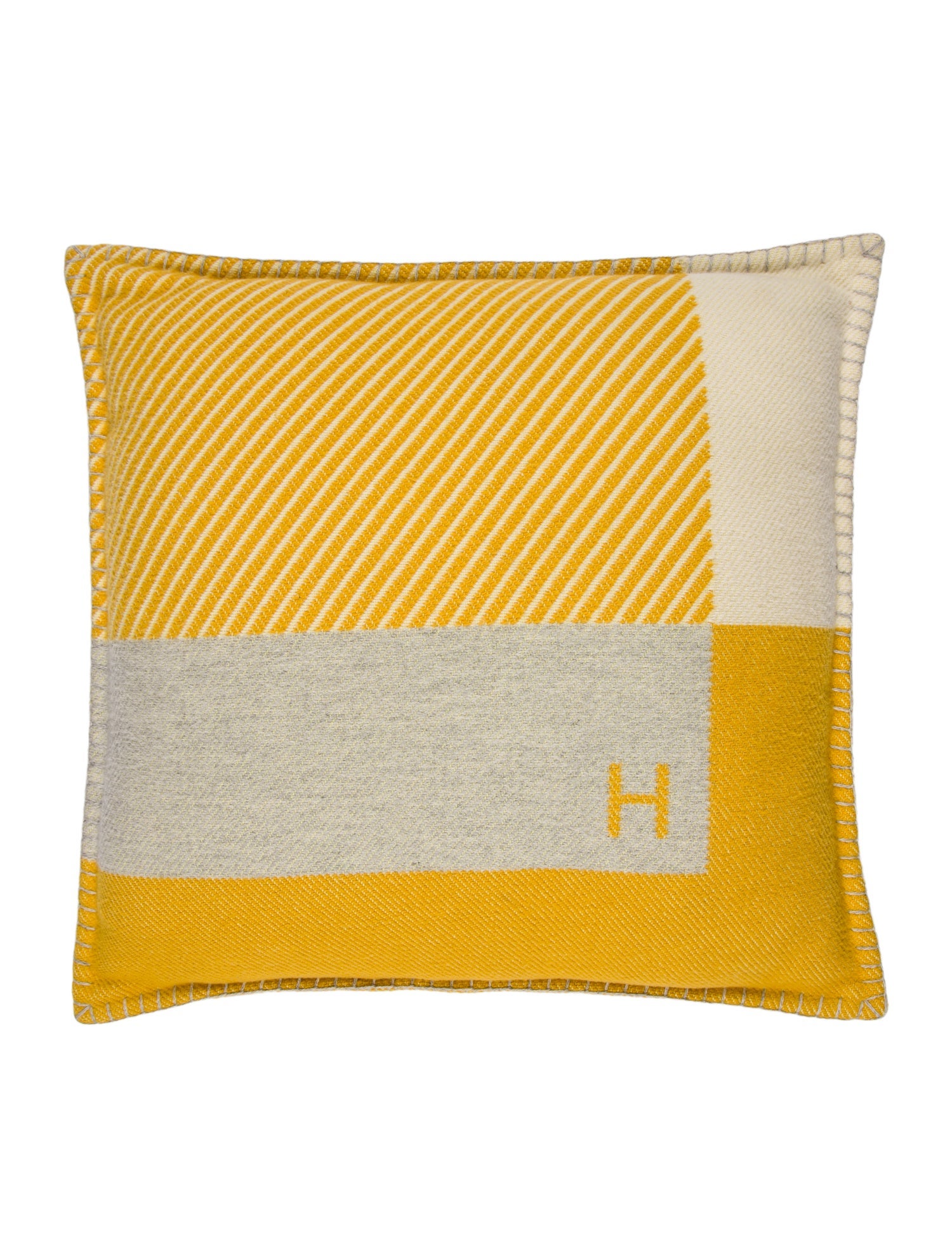 Hermès H Riviera Throw Pillow
