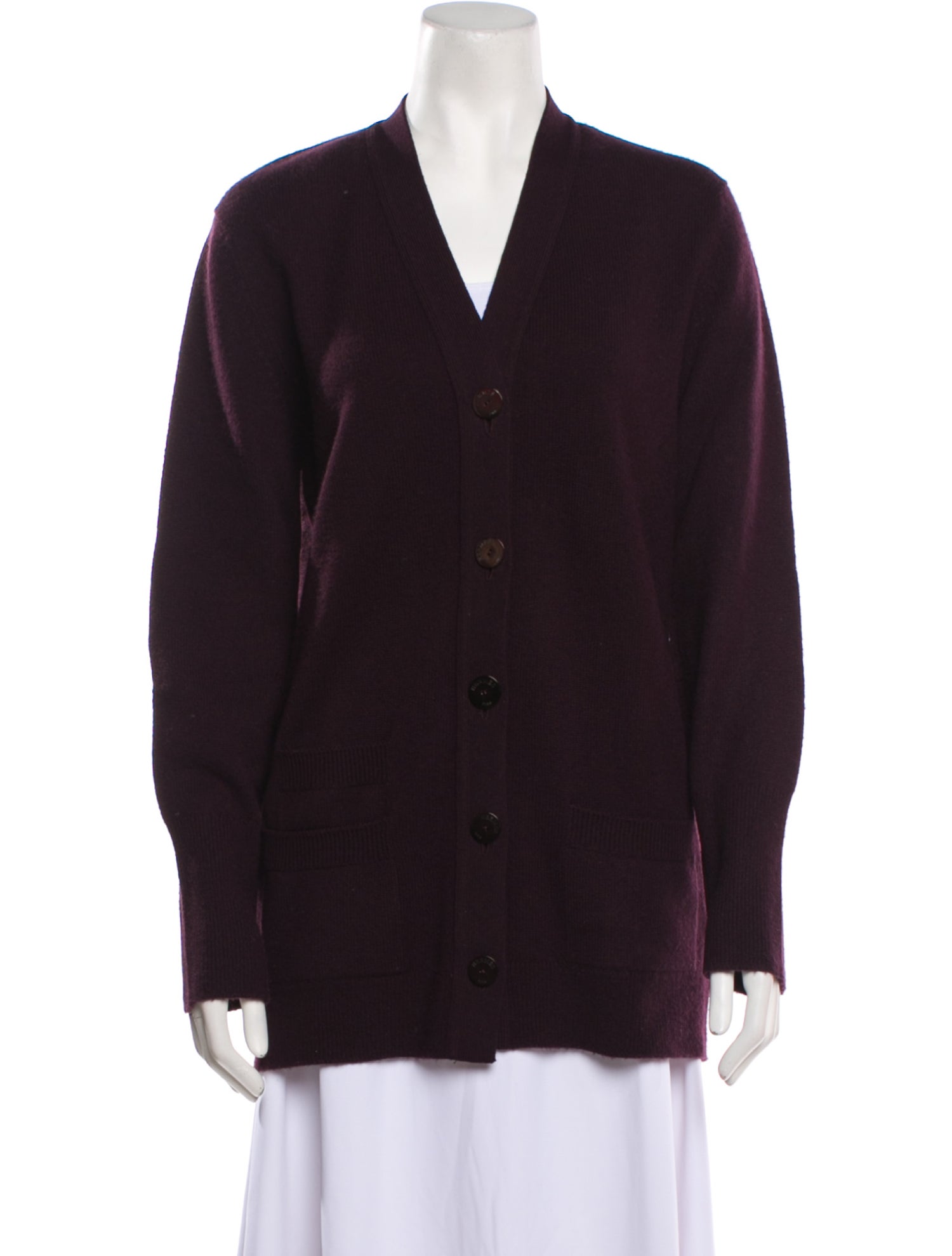Hermès Cashmere V-Neck Sweater