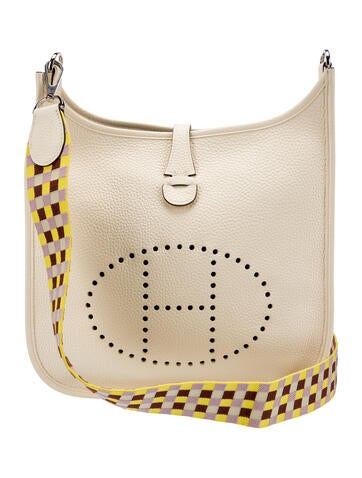 Hermès Crossbody Bags Clemence Quadrille Evelyne III 29