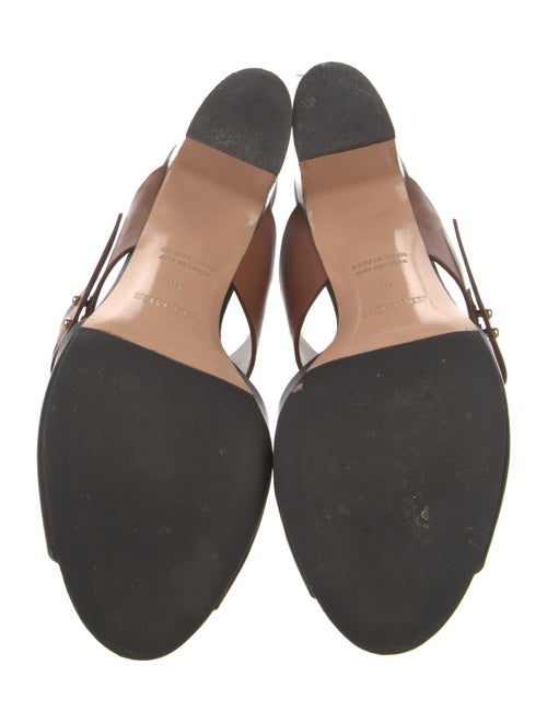 Hermès Leather Slides