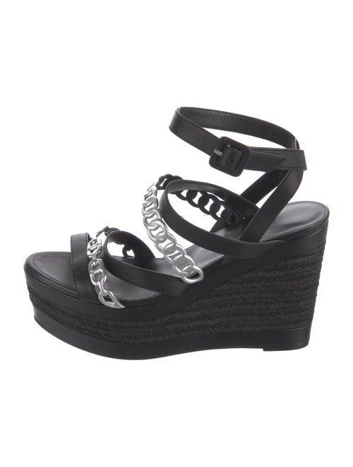 Hermès Amarres Calfskin Espadrilles