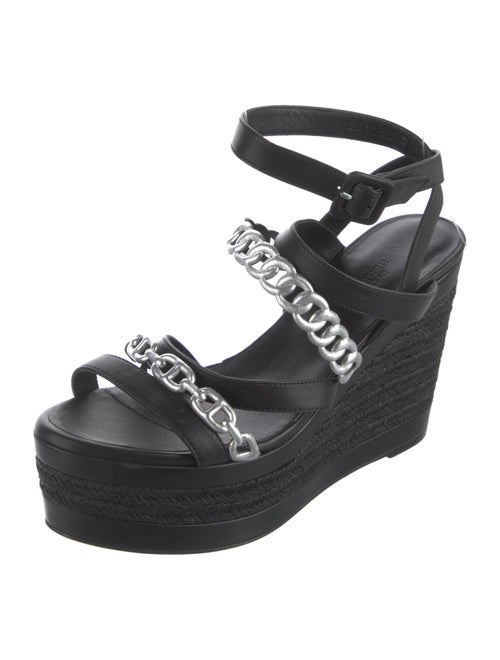 Hermès Amarres Calfskin Espadrilles