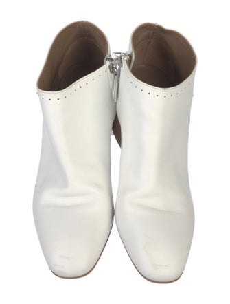 Hermès Leather Lasercut Accents Boots