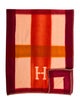 Hermès Tartan Dye Throw Blanket