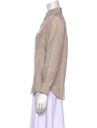 Hermès Vintage Late 1990's - Early 2000's Button-Up Top