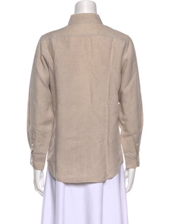 Hermès Vintage Late 1990's - Early 2000's Button-Up Top