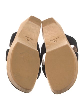 Hermès Toile Canvas Slides