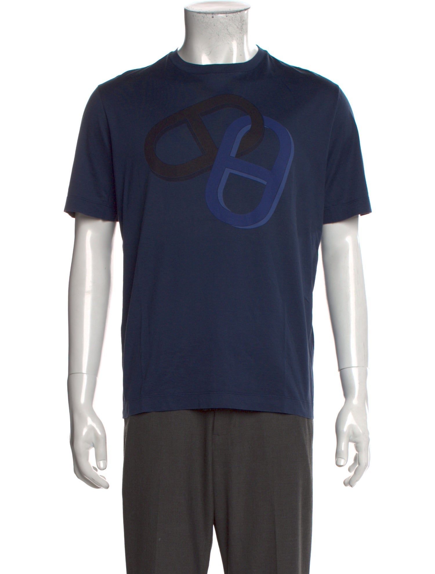 Hermès Graphic Print Crew Neck T-Shirt