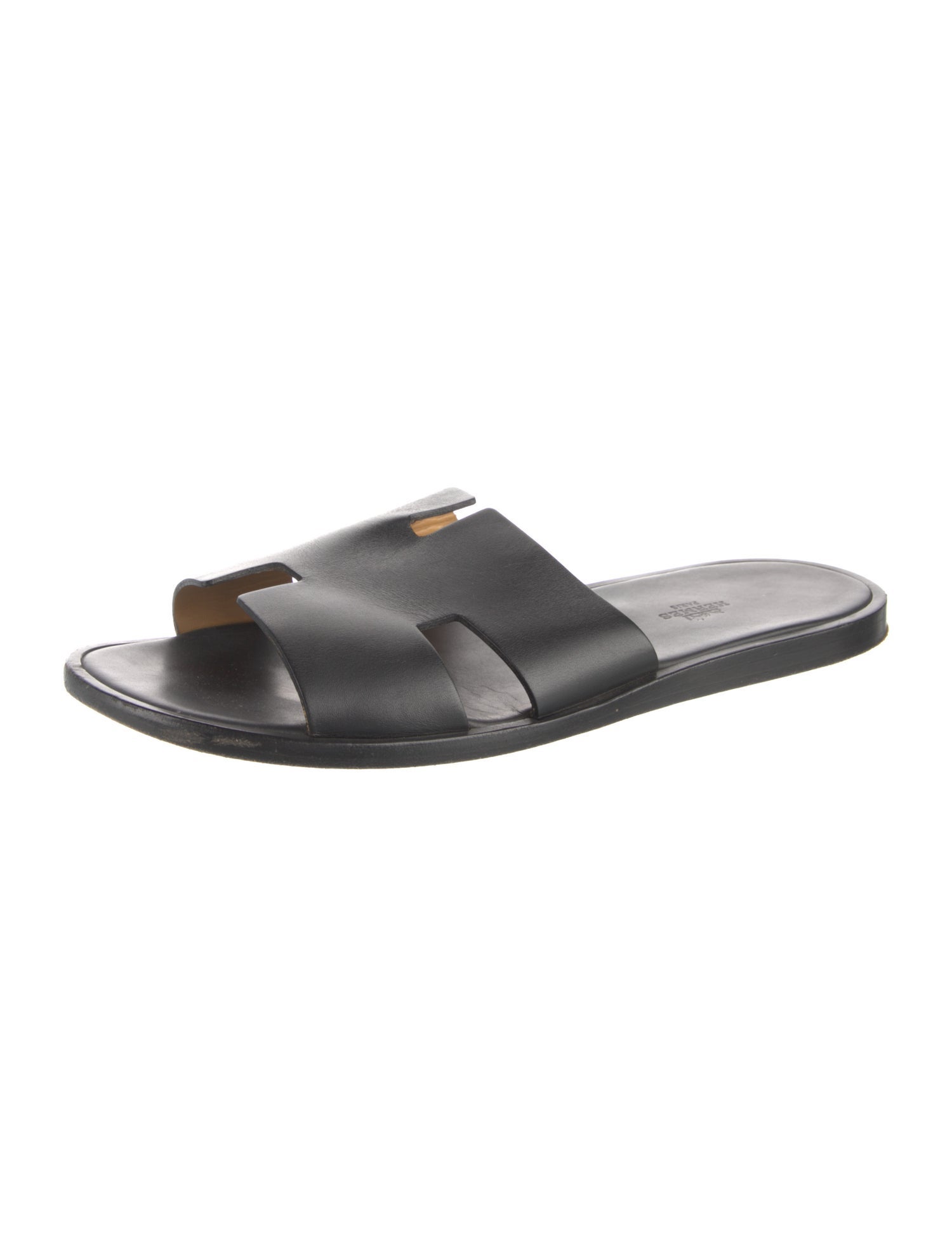 Hermès Izmir Leather Slides
