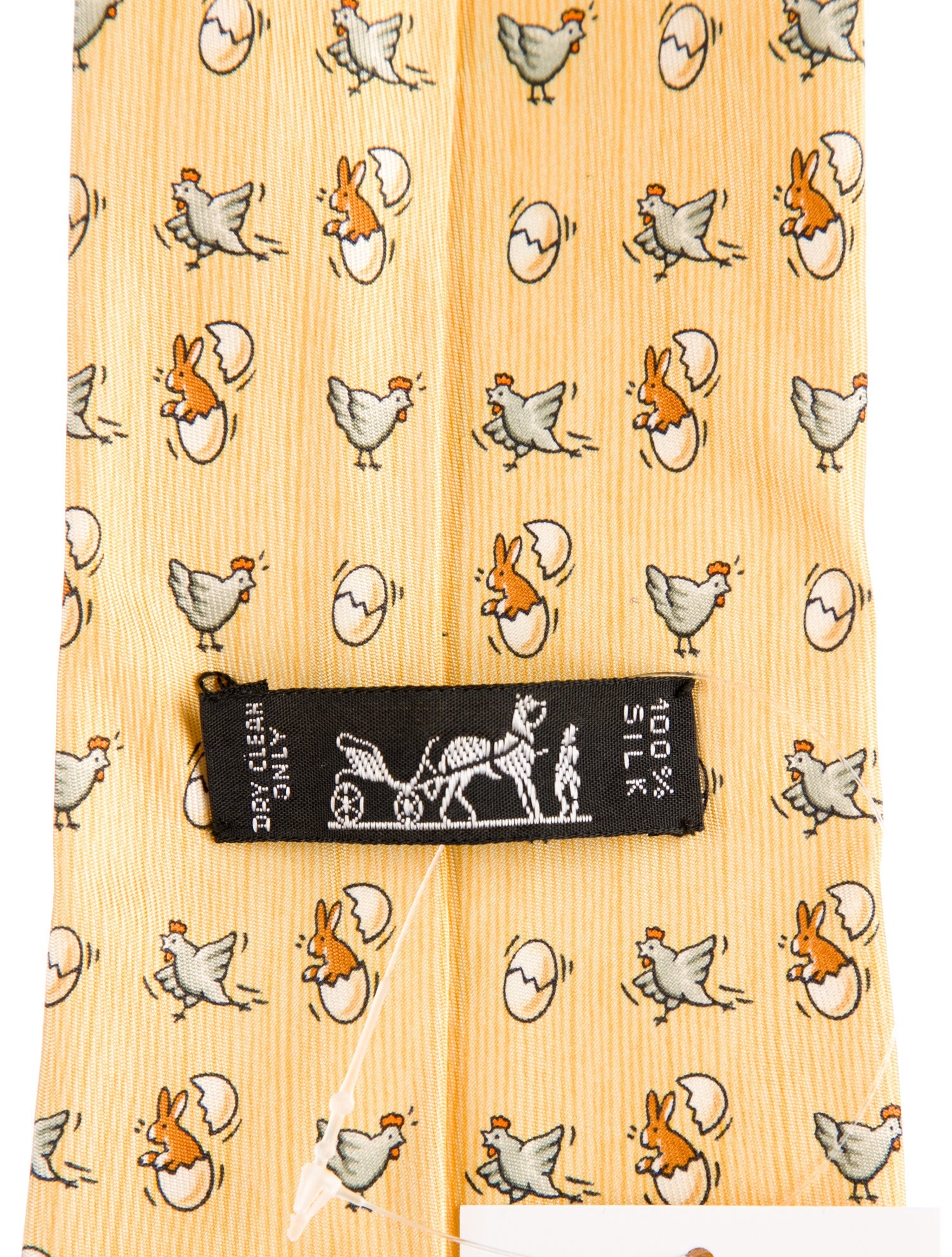 Hermès Hermès Silk Patterned Tie